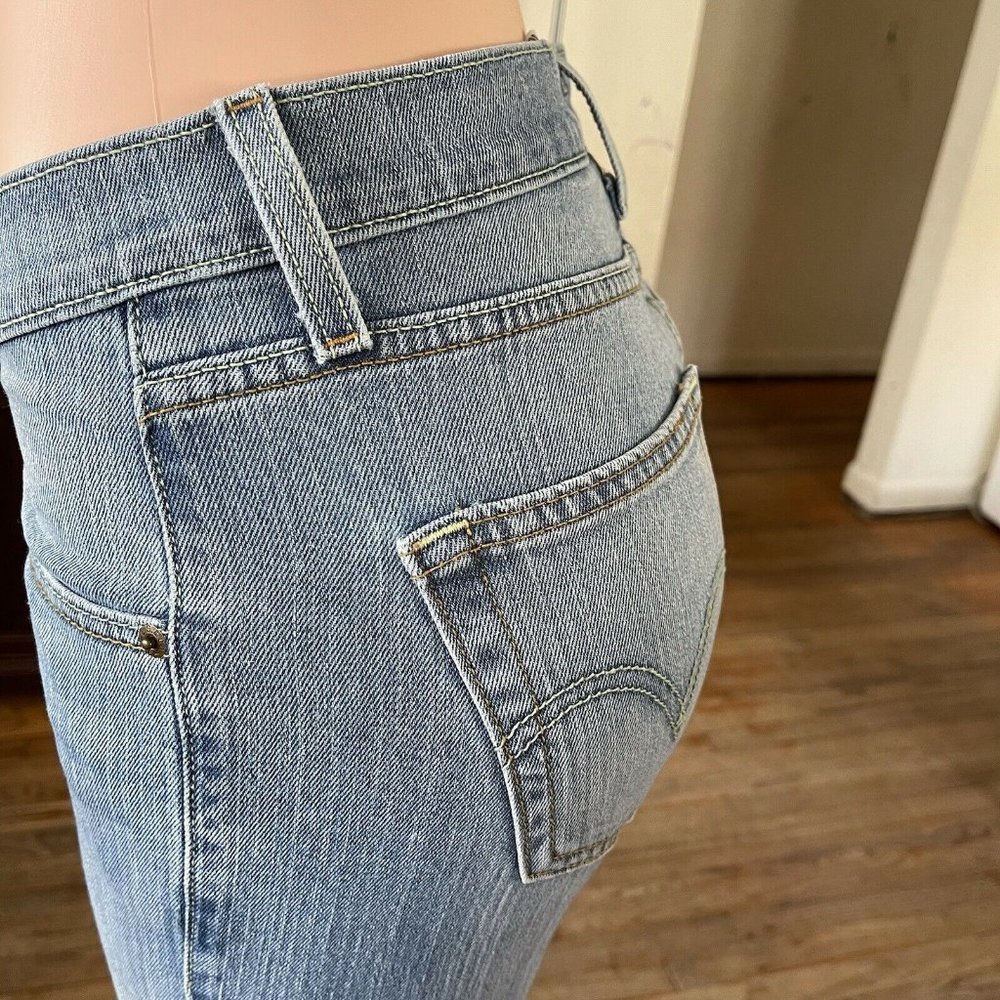 Levi's curvy Cut Denim Jeans Size 5 M Lik NW - Picture 7 of 11